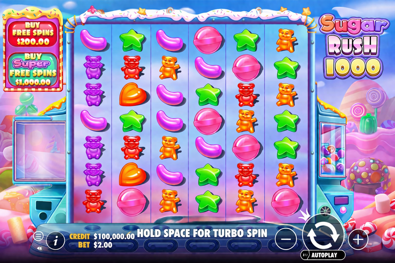 Sugar Rush 1000